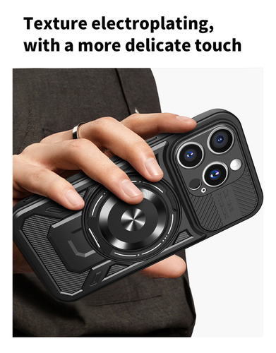 Funda Para Teléfono De La Serie Samsung, Soporte De Descompresión Giratorio, Carga Inalámbrica Magnética, Soporte Para Coche, Funda Protectora