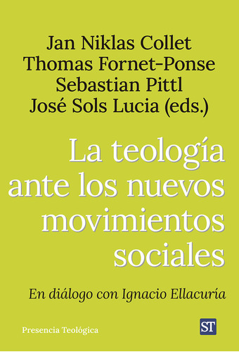 Libro Teologia Ante Los Nuevos Movimientos, La - Sols Luc...