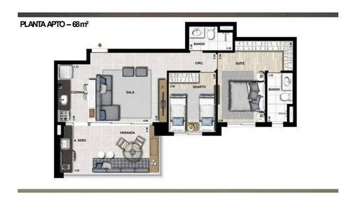 Imagem 17 de 18 de Apartamento Com 02 Dormitórios À Venda Na Vila Mariana - Ap2267