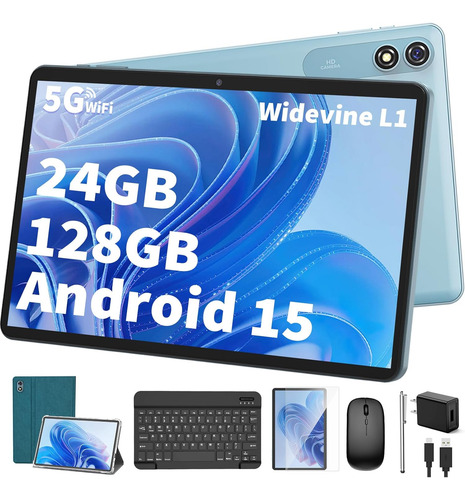 Tableta Yleebg Android 15, 10 PuLG, 24 Gb Ram, 128 Gb Rom