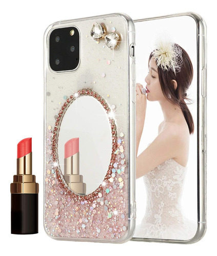 Funda Con Espejo Compatible Con iPhone 12/12 Pro