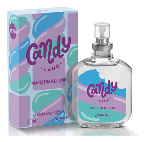 Deo Colônia Candy Land Marshmallow 25ml - Jequiti