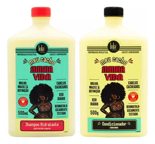 Lola Kit Shampoo + Acondicionador Meu Cacho Minha Vida Rulos