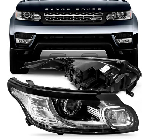 Farol Range Rover Sport 2014 15 16 17 2018 Led D3s 14 Pinos