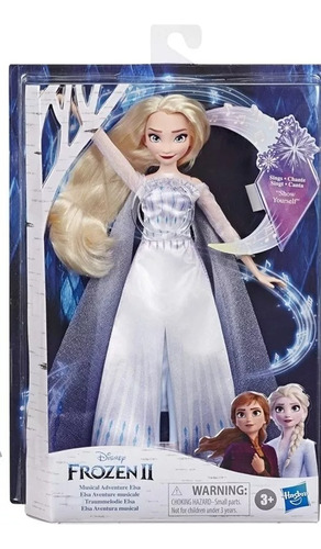 Disney Frozen Musical Adventure Elsa Cantando Muñeca, Canta