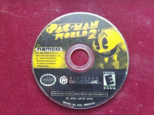 Pac-man World 2  ( Juego Gamecube ) 12v            _\(^o^)/_