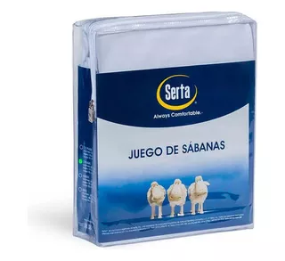 Juego De Sábanas Serta 1.5 Plazas