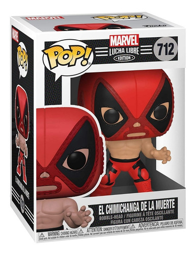 Imagen 2 de 2 de Funko Pop! Marvel: Luchadores - El Chimichanga De La Muerte