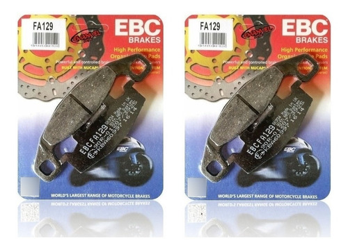 Pastilla De Freno Ebc Delanteras Zx 1000 B1-b3 Zx-10 88-90