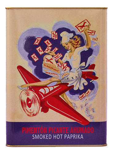 Paprica Defumada Picante Espanhola El Avion 75g