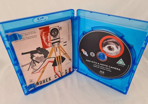 Bluray Um Homem Com Uma Câmera Vertov Região B Importado