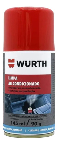 Limpa Higieniza Ar Condicionado Auto Wurth Remove Mau Cheiro Branco Carro Novo