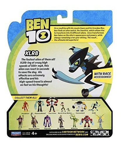 Figura De Accion De Ben 10 Xlr8