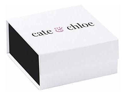 Cate & Chloe Rae Brilliance Aretes De Oro Blanco De 18 Quila