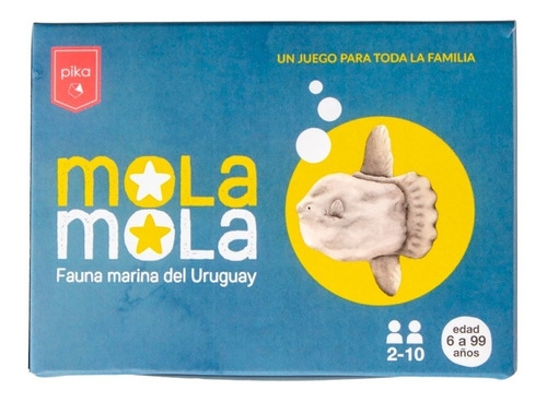 Mola Mola Juego De Cartas Fauna Marina Uruguaya +6 Años