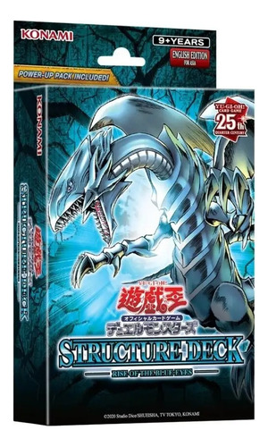 Yugioh Structure Deck: Rise Of The Blue Eyes Asian Ocg 