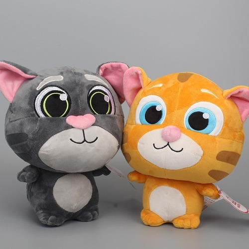 Imagen 4 de 9 de Gato De Jengibre 18cm Original Talking Tom Cat Y Sus Amigos