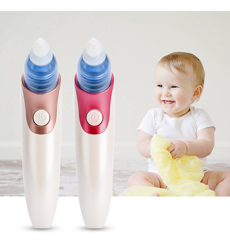 Aspirador Nasal Eléctrico Eecoo Para Bebés Color Dorado