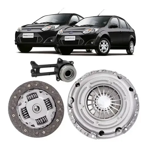 Kit Embreagem Fiesta 1.6 2012 2013 2014 2015 Zetec Rocam | Parcelamento ...