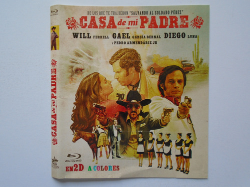 Casa De Mi Padre Blu-ray Disc On Screen Will Ferrell (Usado)
