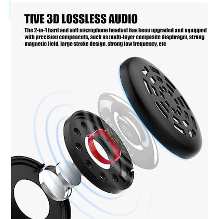 Altavoz Y Micrófono 2 En 1 Gearelec Gx10, Membrana Auditiva
