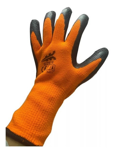 Guantes Anticorte Robber Glove Tela Con Pvc Largo 10 Pulgada