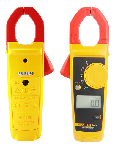 Multímetro Digital Fluke Clamp Meter F302+ Con Pinza Digital