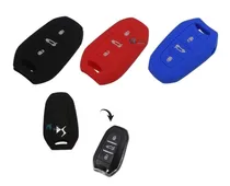 Comprar Funda Cubre Llave Silicona Con Logo Citroen Ds3 Ds4 Ds5 (3 Botones)