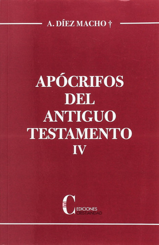 Apócrifos Del Antiguo Testamento  -  Díez Macho, A.
