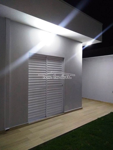 Casa Nova No Residencial Vitória Em Boituva. Estilo Moderno, Quintal Gramado! - Ca01229 - 69234753