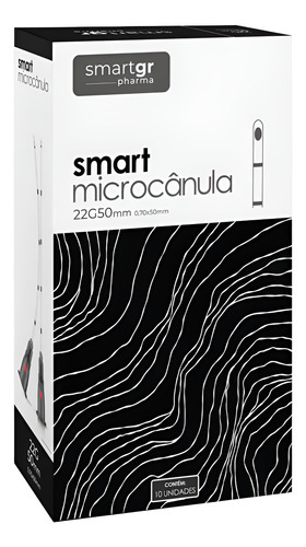 Microcânula Smart Gr 22g X 50mm Cx C/ 10un Smart Micro