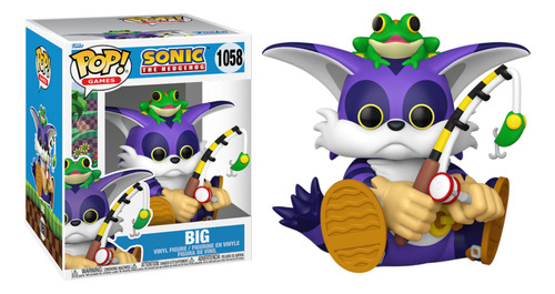 Funko Pop Super Games Sonic The Hedgehog Big 1058