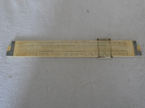 Regla De Cálculo Pickett 4081-3 Vintage Con Funda (Usado)