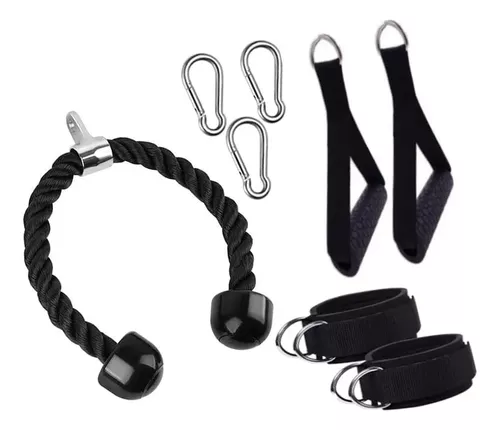 Accesorios Gimnasio /set 8x Manillas Elite Handles Cable Gym