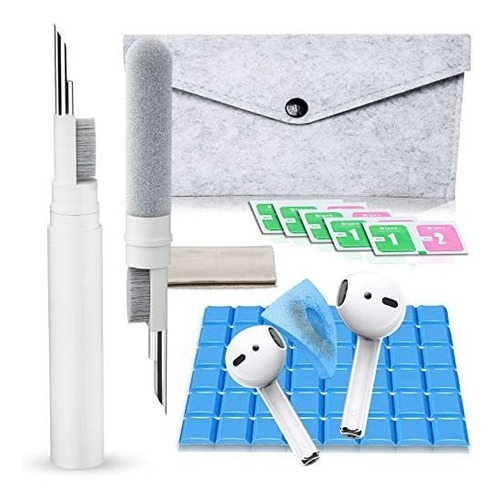 Kit Limpieza Auriculares Cepillo Limpiador Caja Inalambricos