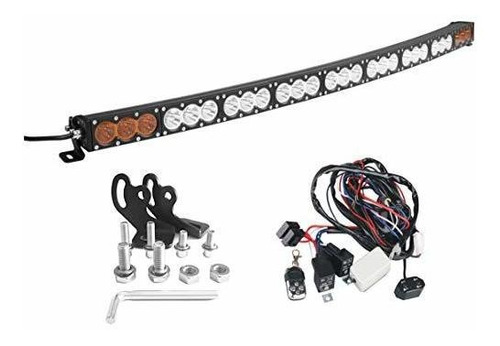 Barra De Luz - 52  Angelma Offroad Single Row Real Cree Led'