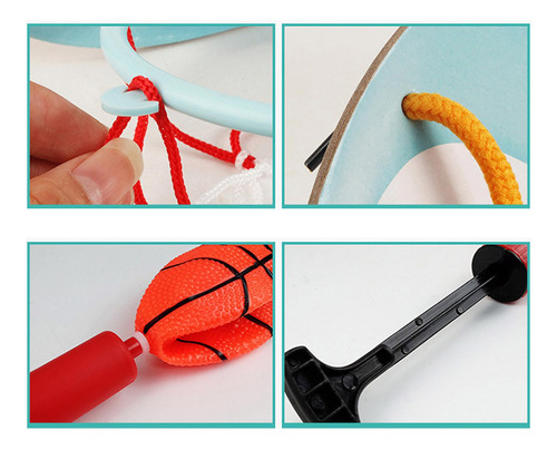 Kit De Soporte De Aro De Baloncesto Animales Ajustables Rana