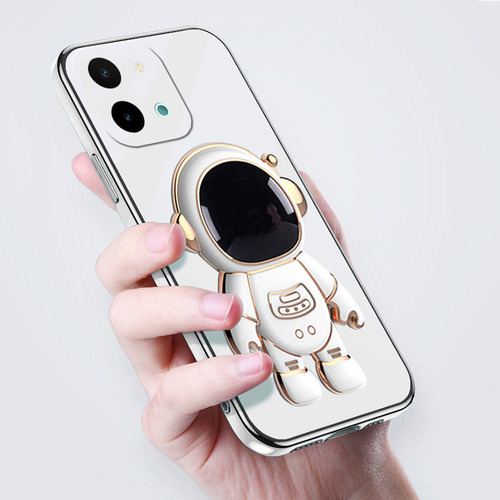 Funda Para Vivo Y28 Chapado Astronauta Anillo