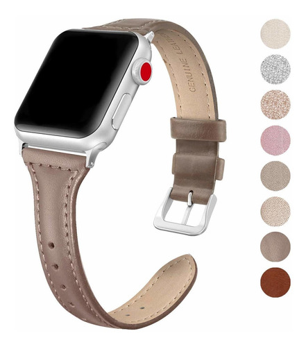 Malla Cuero Para Apple Watch (38/40mm) Swees [7p71jkwx]