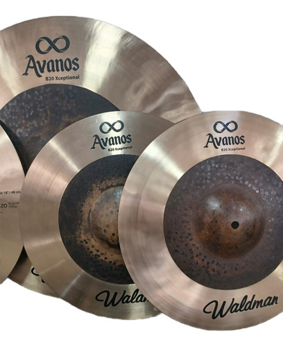 Prato Waldman Avanos Kit 2x14/16/20 Ava-141620/b Com Bag