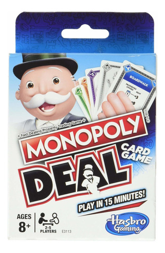 Monopoly Deal Games - Juego De Mesa Mpy