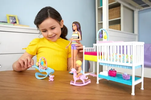 Barbie skipper guarderia de bebes sales