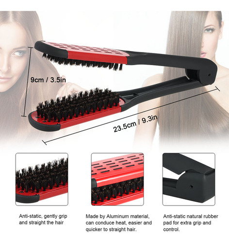 Cepillo De Pelo Para Rizar El Cabello, Alisador, Pinza, Pein