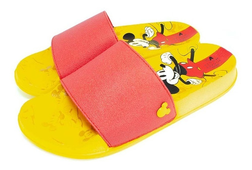 Imagen 3 de 4 de Sandalias Mkacss22040 Amarillo Disney Moletto
