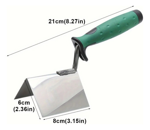 2pcs Drywall Herramienta De Esquina Raspador Espátula