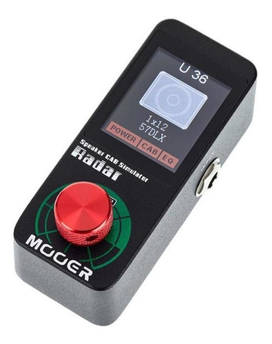 Imagen 2 de 4 de Pedal de efecto Mooer Micro Radar MS1 negro