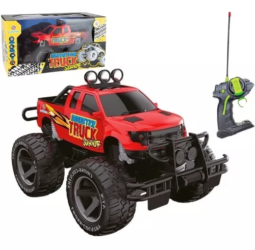 Carrinho de Controle Remoto 4X4 Monster Truck 28cm