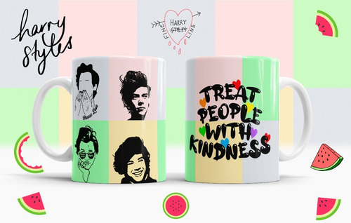 Imagen 2 de 10 de Taza Personaliza De Harry Styles