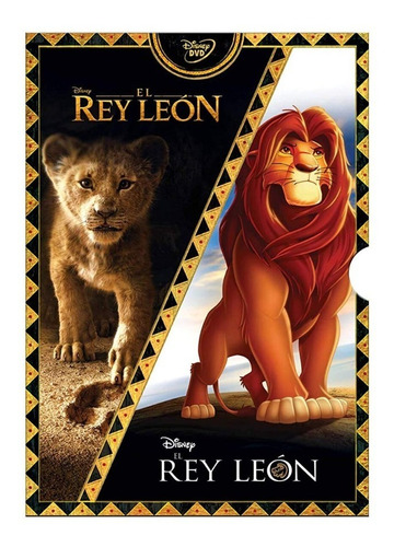 El Rey Leon The Lion King Disney 1994 Y 2019 Combo Dvd