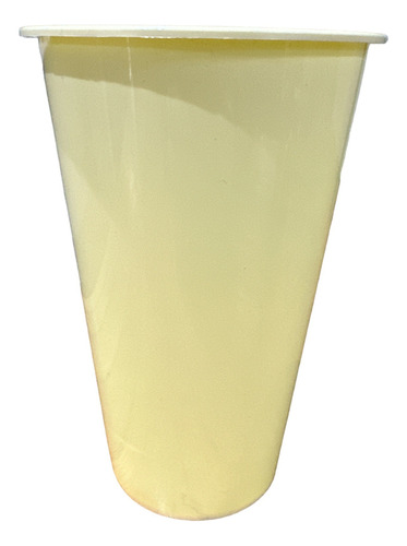 Vaso Plástico Descartable 500 Cc Pp Amarillo (240 Un)